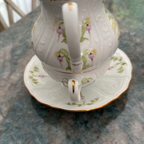 Lissi Kaplan Hand painted tea for one ! So beautiful! - Picture 4 of 12